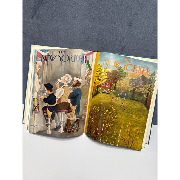 The New Yorker 1950-1955 Album Hardcover Book Harper & Brothers New York 1955 - Picture 9 of 9